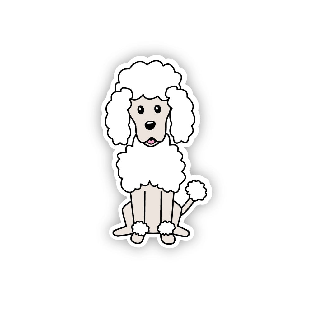 Poodle Sticker - Modern Companion