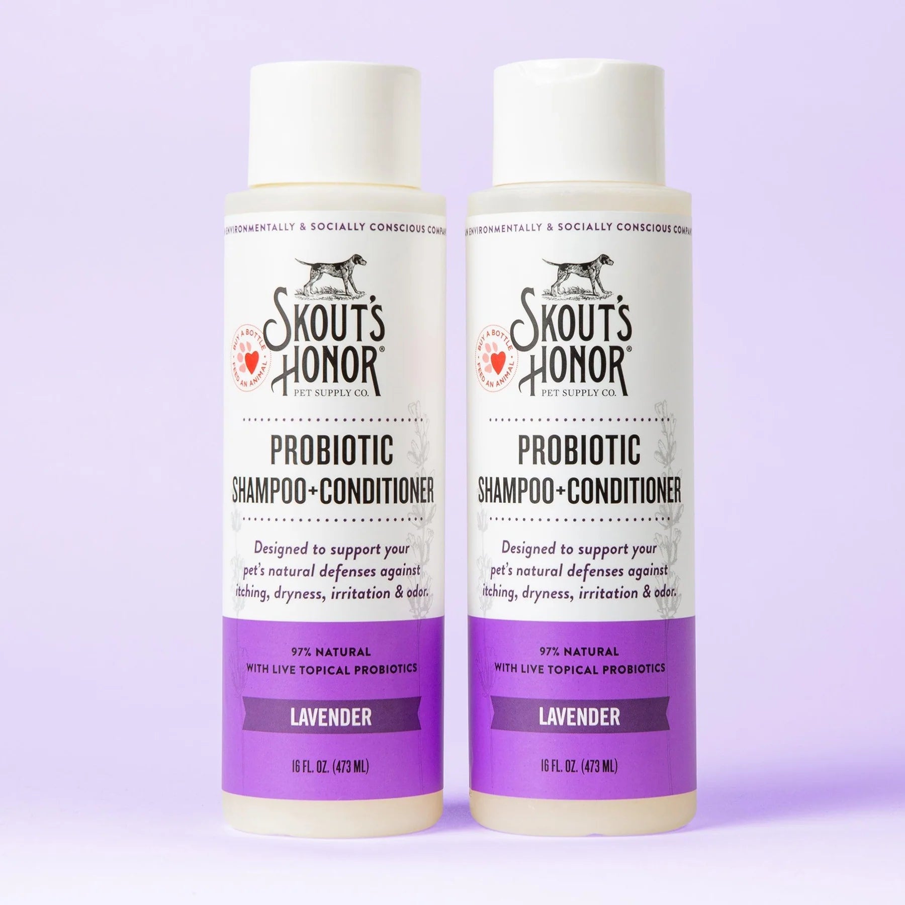 Skout's Honor Probiotic Shampoo + Conditioner - Modern Companion