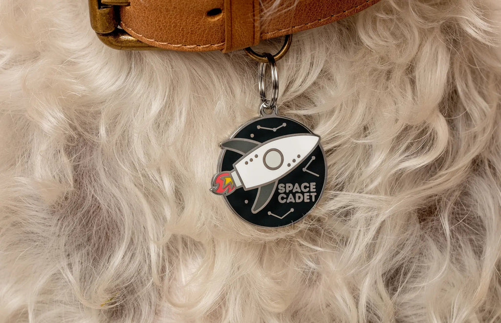Space Cadet Pet ID Tag - Modern Companion