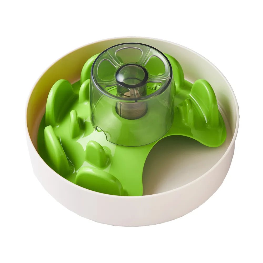Puzzle Feeder Interactive Bowl – Modern Companion