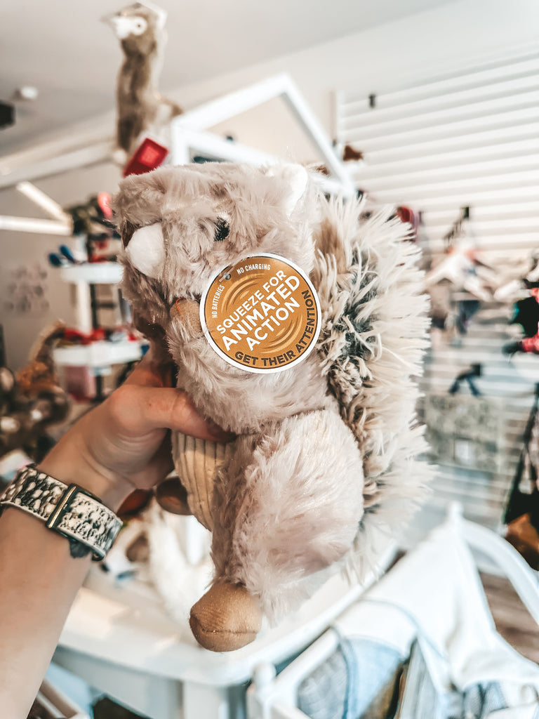 Squirrel Twitchy Toy - Modern Companion