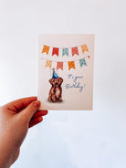 Time To Pawty Birthday Card - Modern Companion